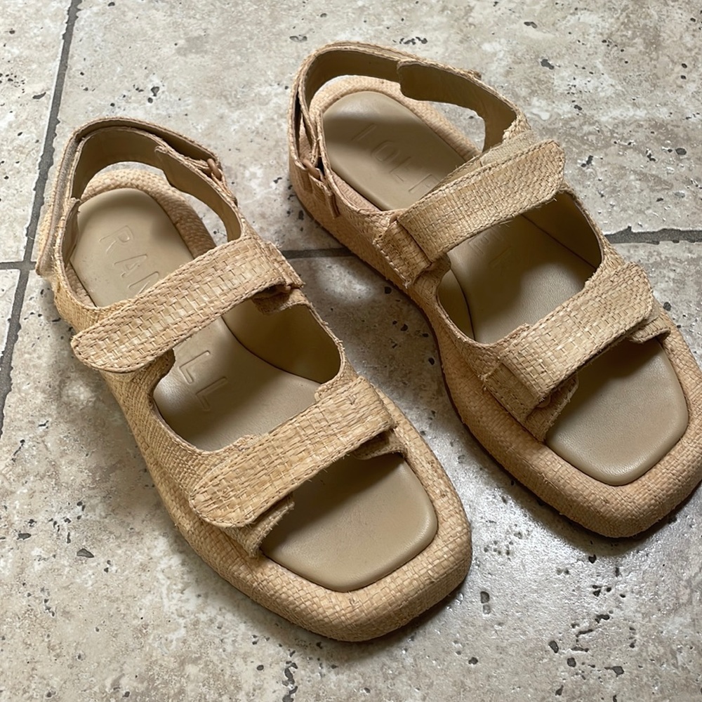 Loeffler Randall Tan Sandals